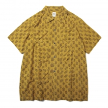 South2 West8 / サウスツーウエストエイト | S/S 6 Pocket Shirt - Batik Pt. - Mustard