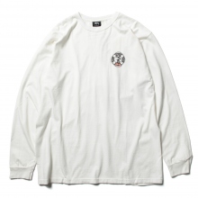 STUSSY / ステューシー | Frankin Pig Dyed LS Tee - Natural