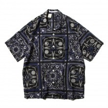 N.HOOLYWOOD / エヌハリウッド | 9211-SH18-046-pieces Hawaiian Shirt - Black