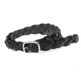 CEINTURE SANGLE CUIR TESSEE