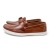 DoubleRingLeatherDeckShoes
