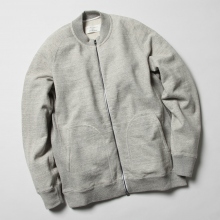 CURLY / カーリー | RAFFY ZIP CREW exclusively at COLLECT STORE - Gray