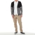 PLATINGBORDERCARDIGAN「TIMMINS」