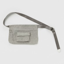Hender Scheme / エンダースキーマ | waist belt bag wide - Light Gray