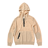 84-74 lab. takahiro kuraishi. CAOLILA KNIT HALF ZIP HOODY 通販ページへ