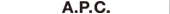 A.P.C.