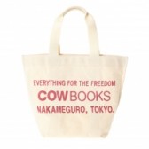 COW BOOKS-Bucket Tote - Ivory