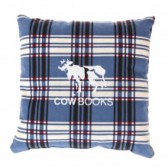 COW BOOKS-Reading Cushion - Blue
