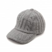 HABANOS-ALAN KNIT B.B CAP - Gray