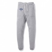 BEDWIN-LONG SWEAT PANTS 「CRAIG」 - Gray