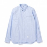 BEDWIN-L:S B.D OX SHIRT FADED 「BRIAN」 - Sax