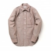 ENGINEERED GARMENTS-Work Shirt - C:L HB - Khaki