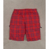 GOODENOUGH-CHECK JERSEY SHORTS