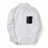 HABANOS-MILITARY POCKET SHIRTS - White