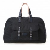 KICHIZO by Porter Classic-OILED COTTON BOSTON BAG - Navy