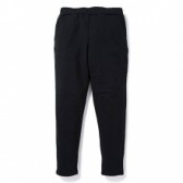 BEDWIN-TAPERED FIT SWEAT PANTS 「MARK」 - Black