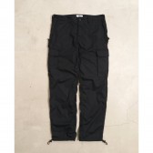 GOODENOUGH-ADJUSTABLEL CARGO PANTS - Black