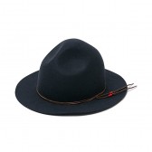 BEDWIN-CAMPAIGN HAT 「MILTON」 - Charcoal