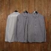 GOODENOUGH-GINGHAM REGULAR SHIRT