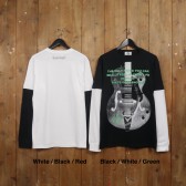 GOODENOUGH-GUITAR RIB ON SLEEVE TEE