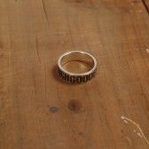 GOODENOUGH-LOGO SILVER RING - Silver