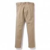 BEDWIN-10:L STRETCH TAPERED FIT PANTS 「CHARLS」 - Beige