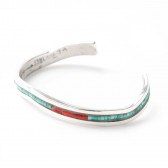 METAPHORE-ALOIS WAGNER BANGLE - Blue × Red
