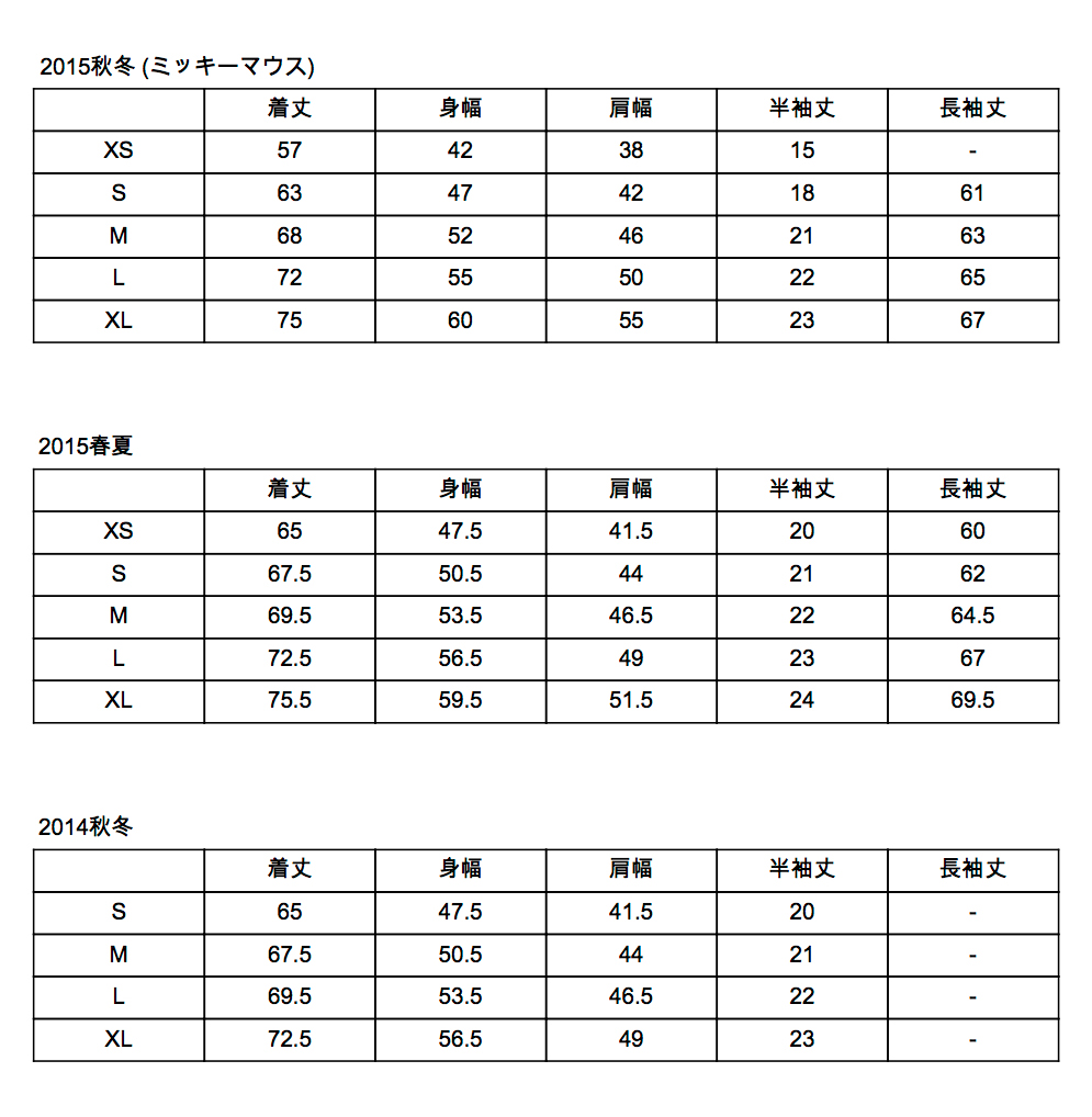GOODENOUGHのサイズアップについて | COLLECT STORE BLOG
