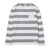 BEDWIN-L:S OG BORDER T 「EARNIE」 - Gray