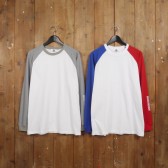 GOODENOUGH-MESH RAGLAN SLEEVE SHIRT