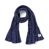 BEDWIN-OG FLOWER STOLE 「LANDIS」 - Navy