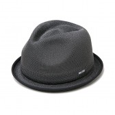 DELUXE CLOTHING-VITO MESH HAT - Charcoal