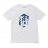 and wander-indigo dyeing T (M) - Off White