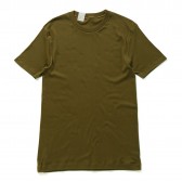 N.HOOLYWOOD EXCHANGE SERVICE-17-6123 CREW NECK T-SHIRT - Earth Brown