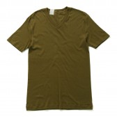 N.HOOLYWOOD EXCHANGE SERVICE-17-6125 V NECK T-SHIRT - Earth Brown