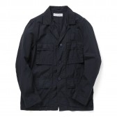 UNIVERSAL PRODUCTS-COTTON FATIGUE JACKET - Navy