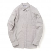 UNIVERSAL PRODUCTS-LAWN REGULAR COLLAR SHIRTS - Lt.Gray