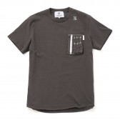 HABANOS-MILITARY COTTON C-NECK S:SL Tee - Black