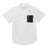 HABANOS-MILITARY POCKET S:SL SHIRTS - White