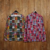 GOODENOUGH-PATCHWORK REGULAR SHIRT