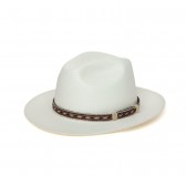 Stevenson Overall Co.-Panama Fedora Hat - PH - White