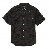 HABANOS-B-WATCH CAMO GUAZE S:SL SHIRTS - Olive Camo