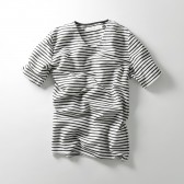 CURLY-LUSTER POPOVER BORDER TEE