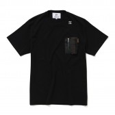 HABANOS-MILITARY CAMO-POCKET S:SL Tee - Black