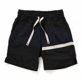 MOUNTAIN RESEARCH-Swim Shorts - Black × Navy