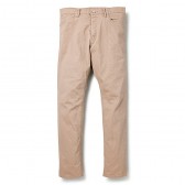 BEDWIN-10:L TAPERED FIT STRETCH PIQUE PANTS 「CHARLS」 - Beige