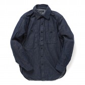 ENGINEERED GARMENTS-Work Shirt - 6oz Denim - Indigo