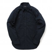 ENGINEERED GARMENTS-Work Shirt - French Twill - Navy