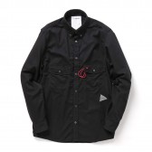 and wander-color ox shirt for MEN - black