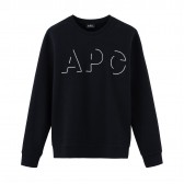 A.P.C.-ロゴスウェットシャツ - Dark Navy